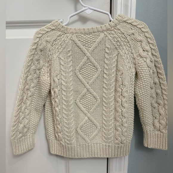 Gap Kids Ivory Fisherman Sweater - Picture 2 of 4